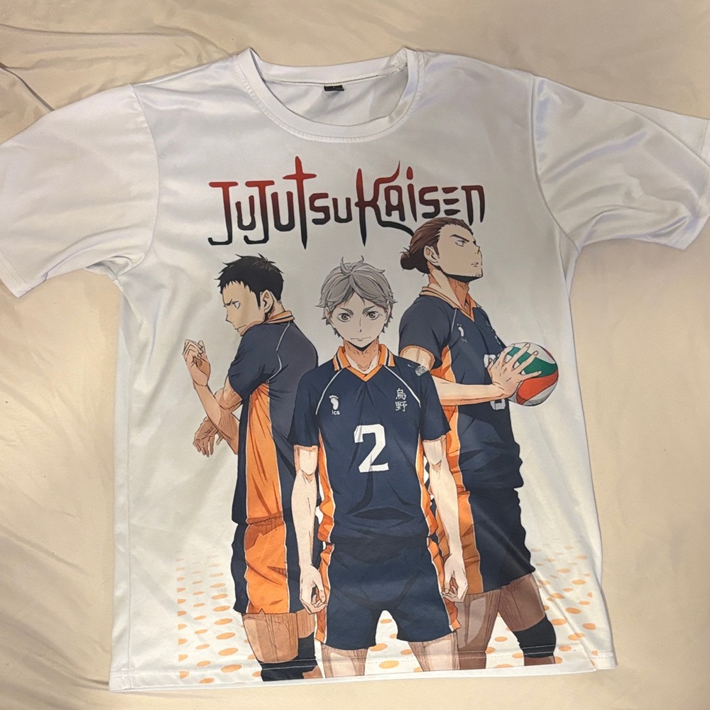 Jujutsu Kaisen Kids White Graphic T-Shirt